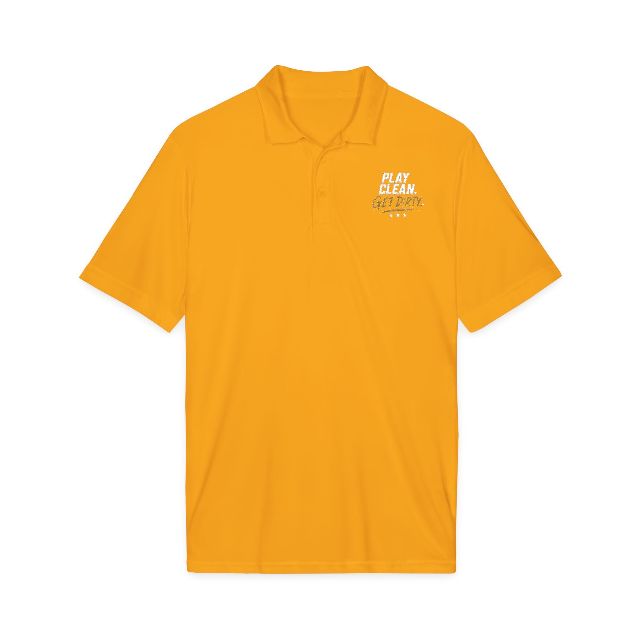 Embroidered Gold Bay Logo Polo Shirt