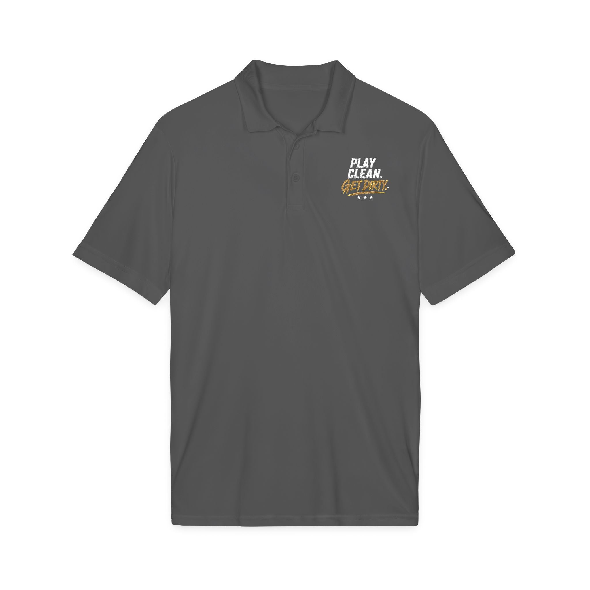 Embroidered Play Clean. Get Dirty.™ Polo