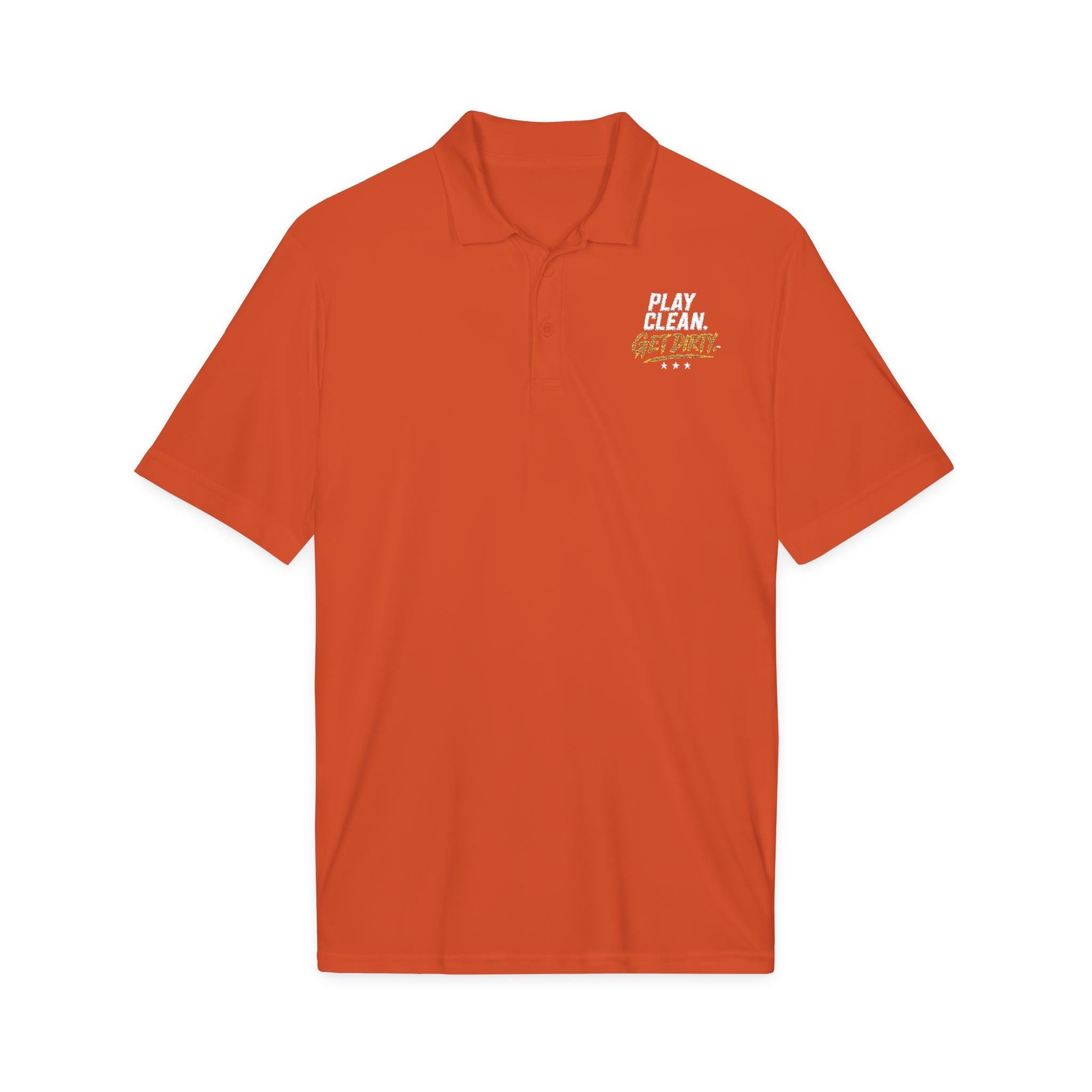 Embroidered Play Clean. Get Dirty.™ Polo