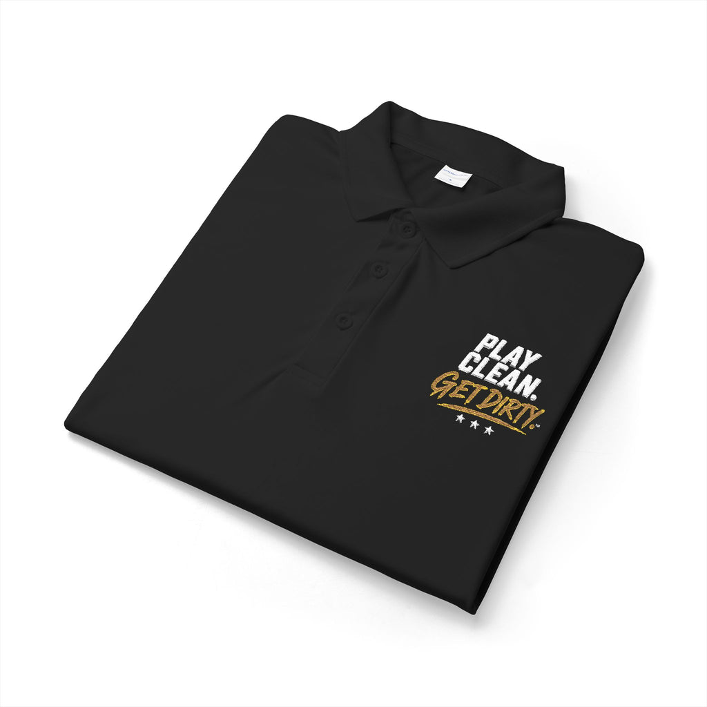 Embroidered Gold Bay Logo Polo Shirt