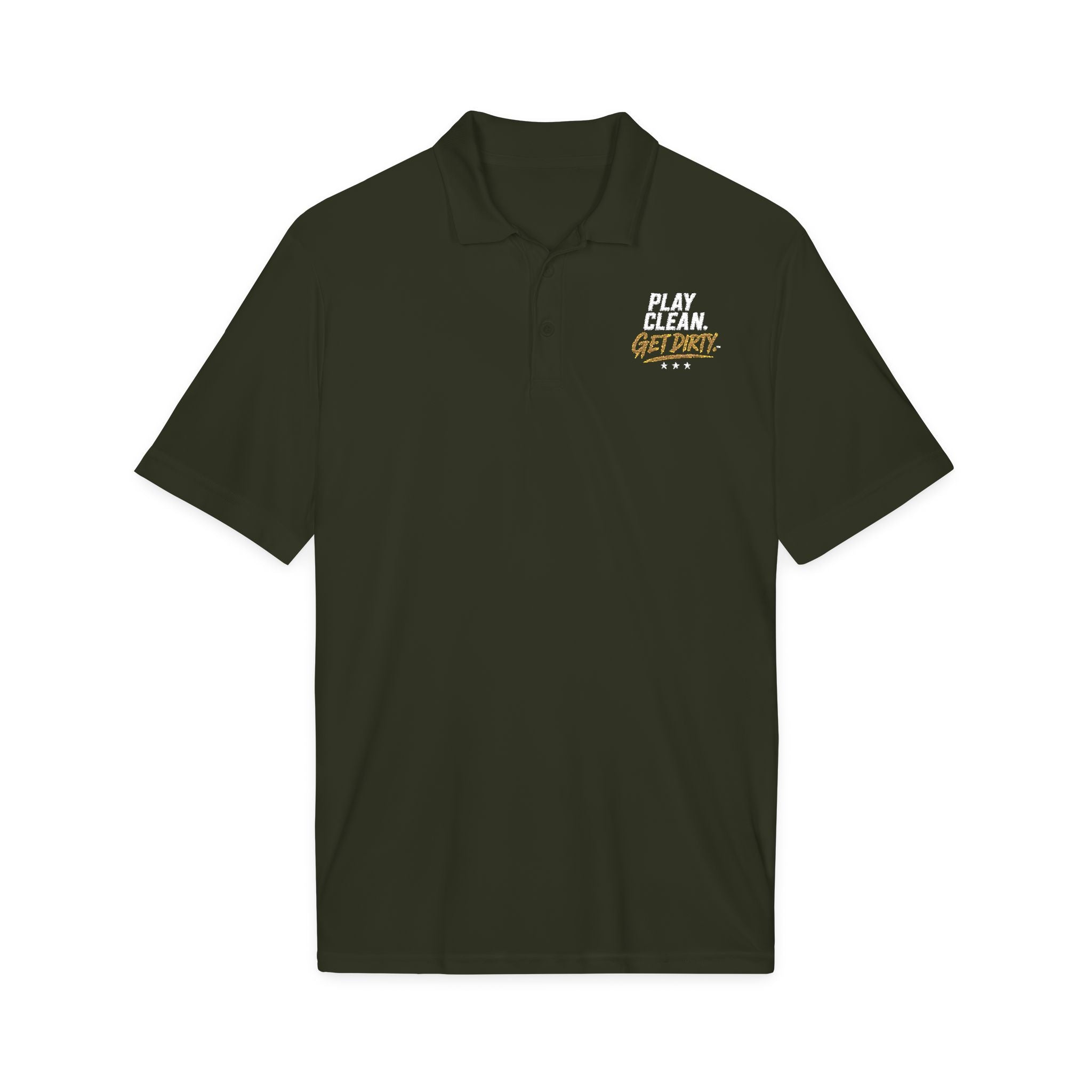 Embroidered Play Clean. Get Dirty.™ Polo