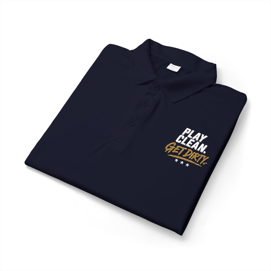 Embroidered Gold Bay Logo Polo Shirt