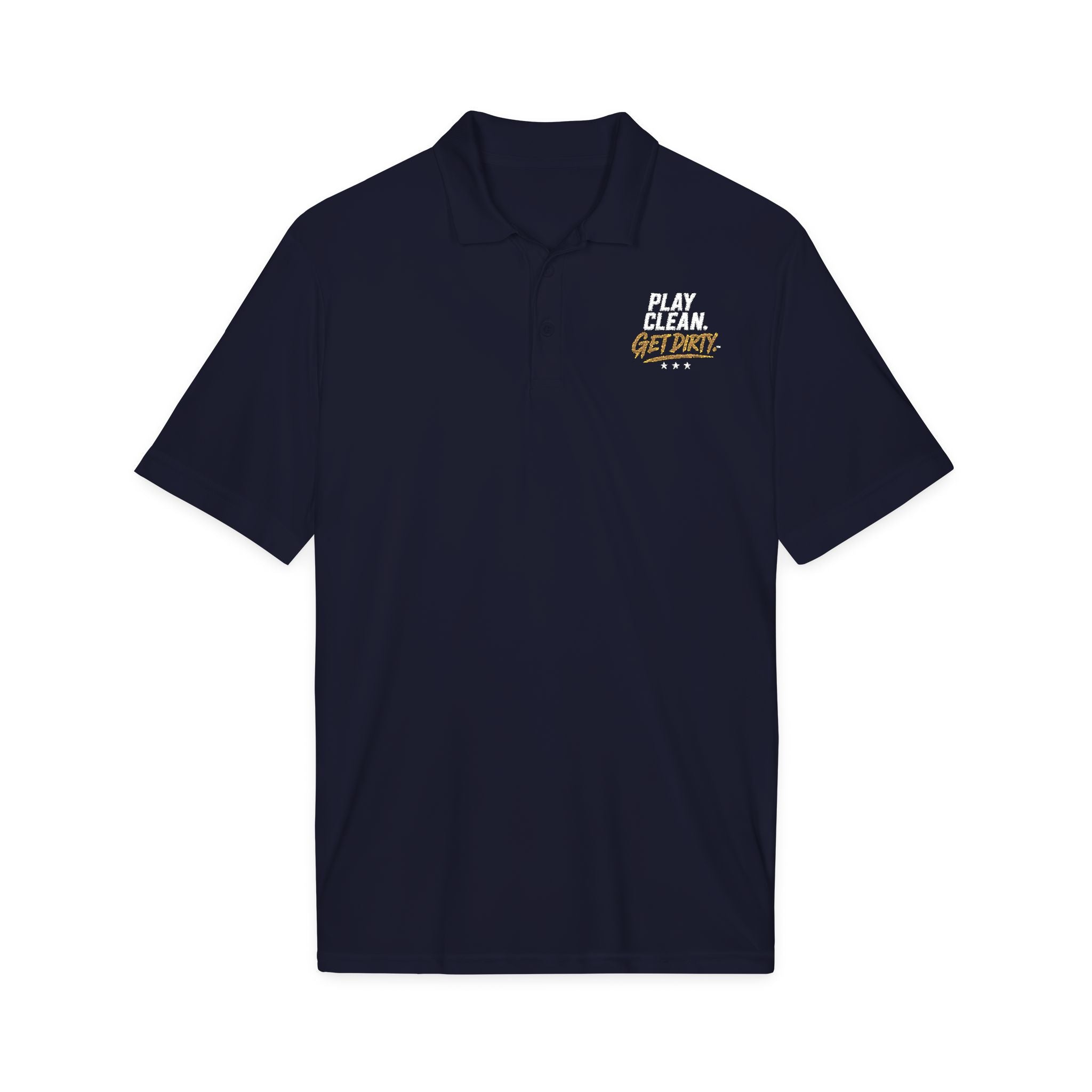 Embroidered Play Clean. Get Dirty.™ Polo