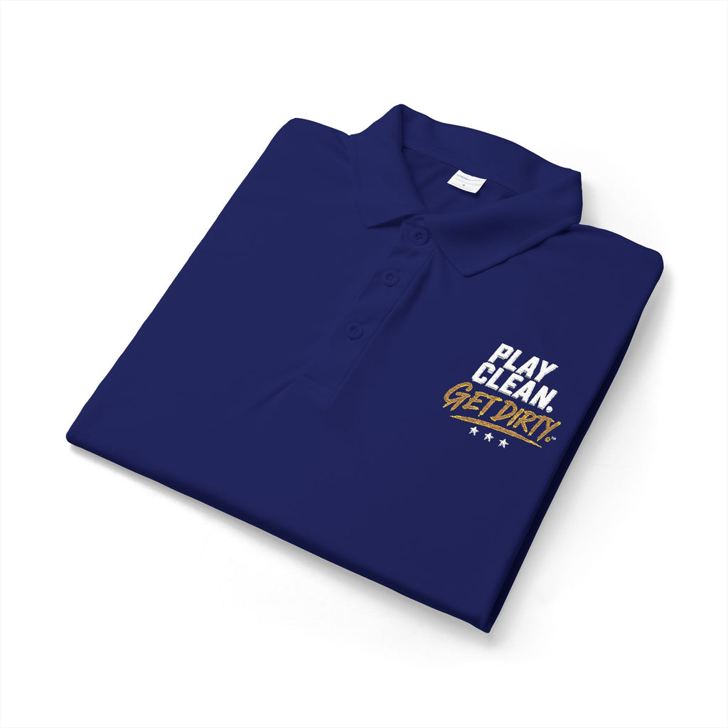 Embroidered Gold Bay Logo Polo Shirt