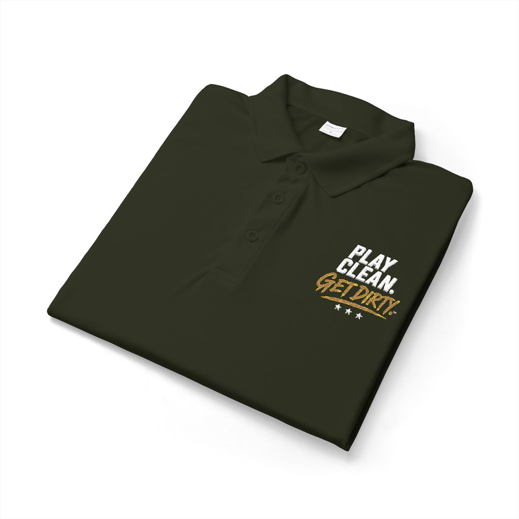 Embroidered Gold Bay Logo Polo Shirt
