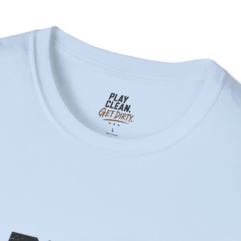 Play Clean. Get Dirty. T-Shirt — Motivational Sports & Outdoor Graphic Tee