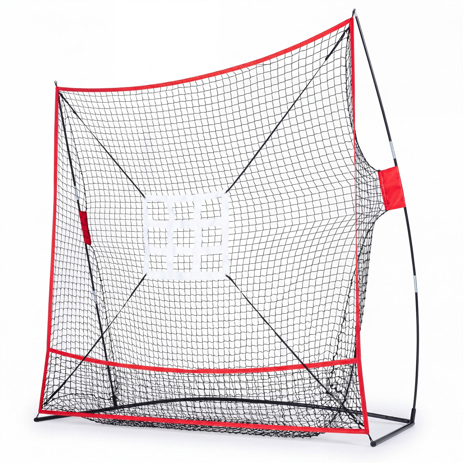 Baseball Practice Net 7x7.4 FT with Strike Zones