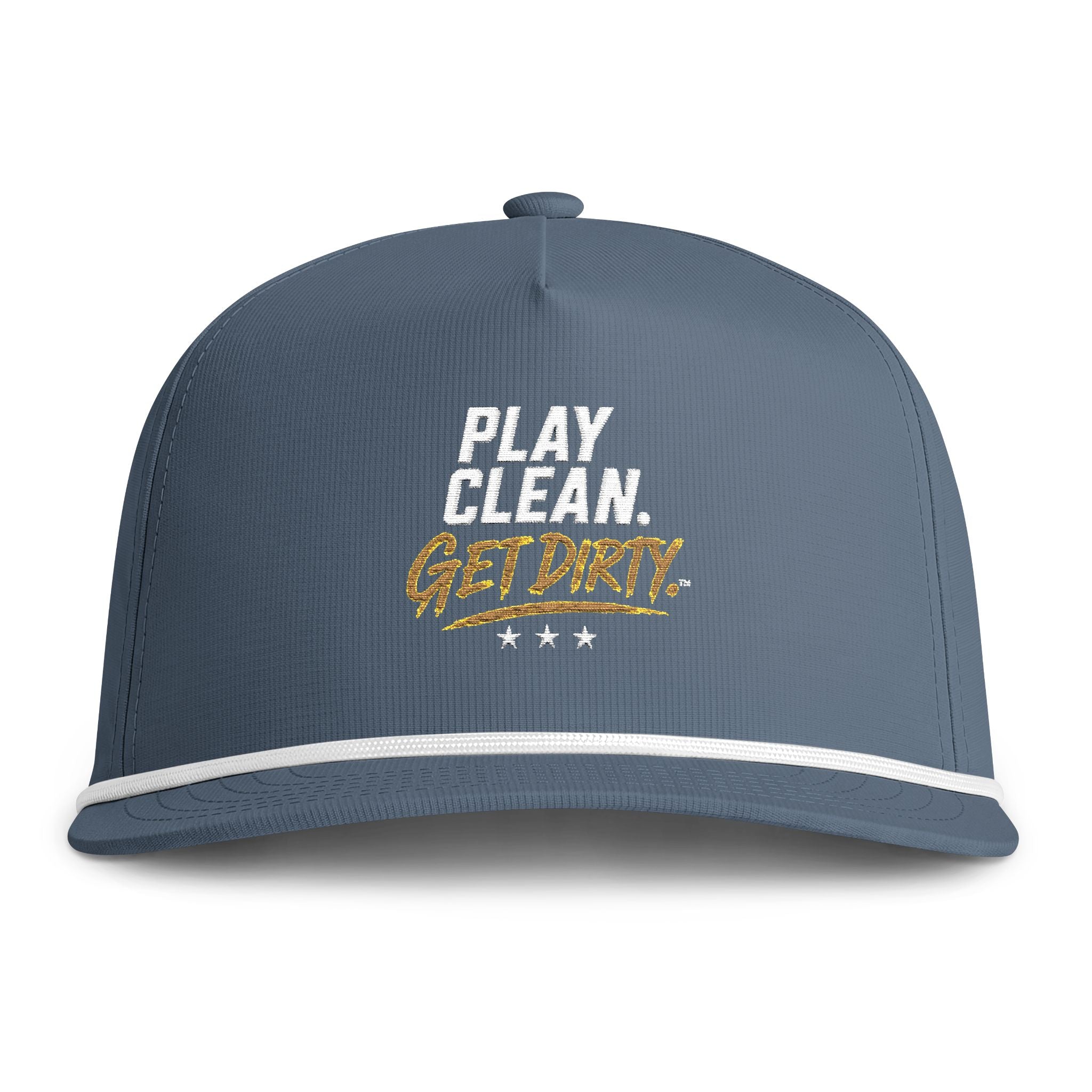 Play Clean. Get Dirty.™ Rope Cap – Vintage Baseball Trucker Hat