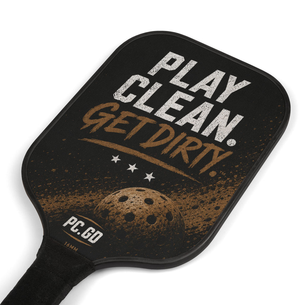 Pickleball Paddle Set – "Play Clean. Get Dirty." Paddle & Balls Kit