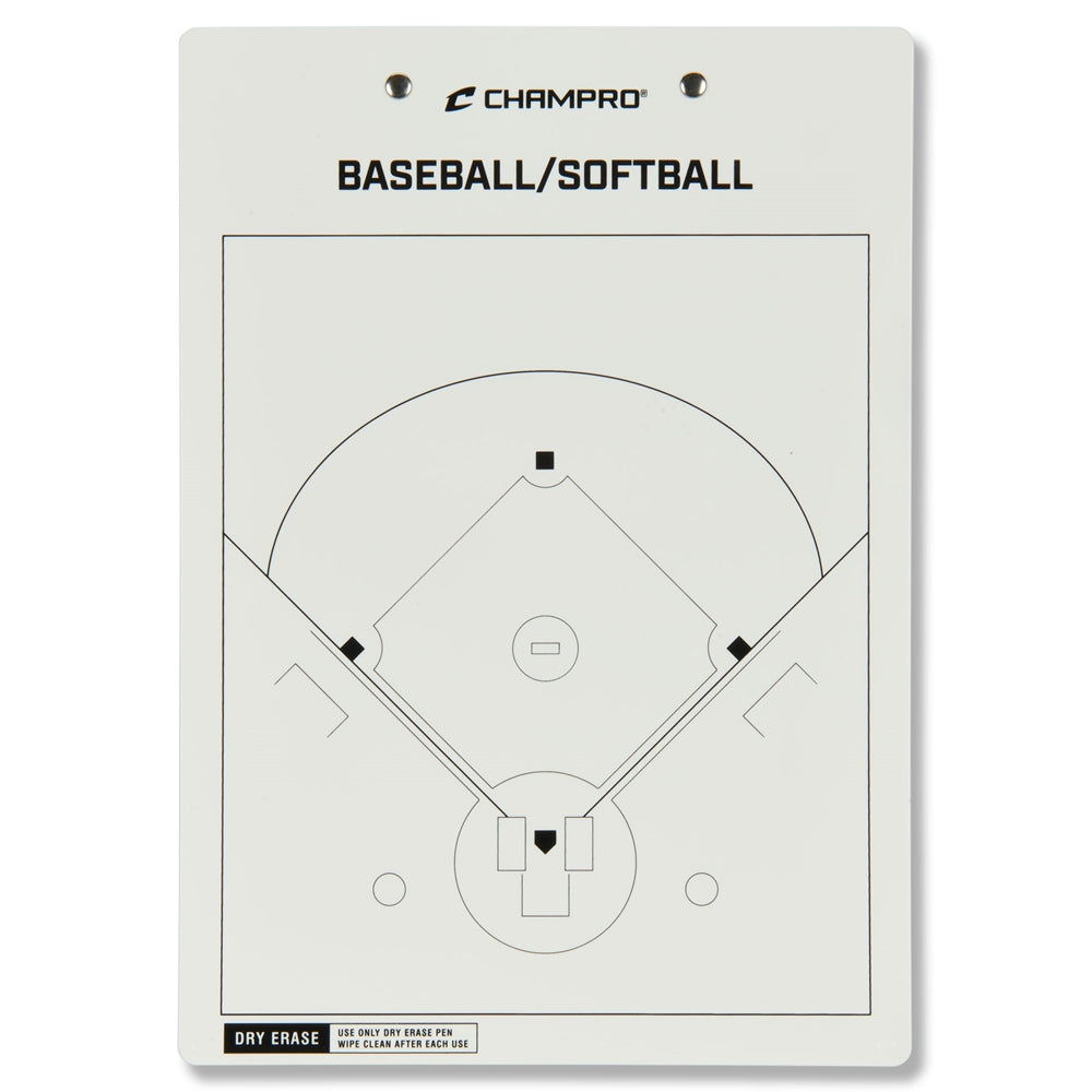 BASEBALL/SOFTBALL COACH'S BOARD 12 inX9 in