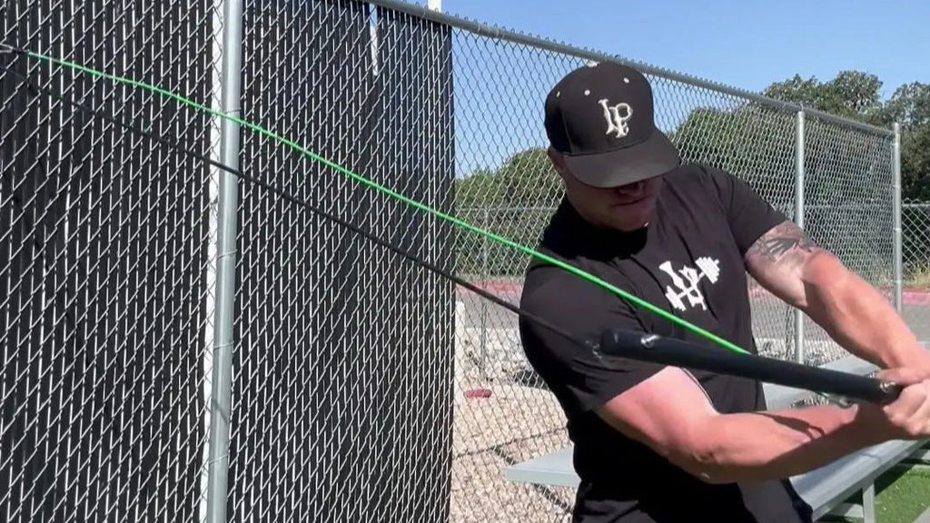 Power Swing Pro Bundle - Baseball & Softball Swing Trainer - 2 Attachment Points - Includes 4 Week Bat Speed Accelerator Program