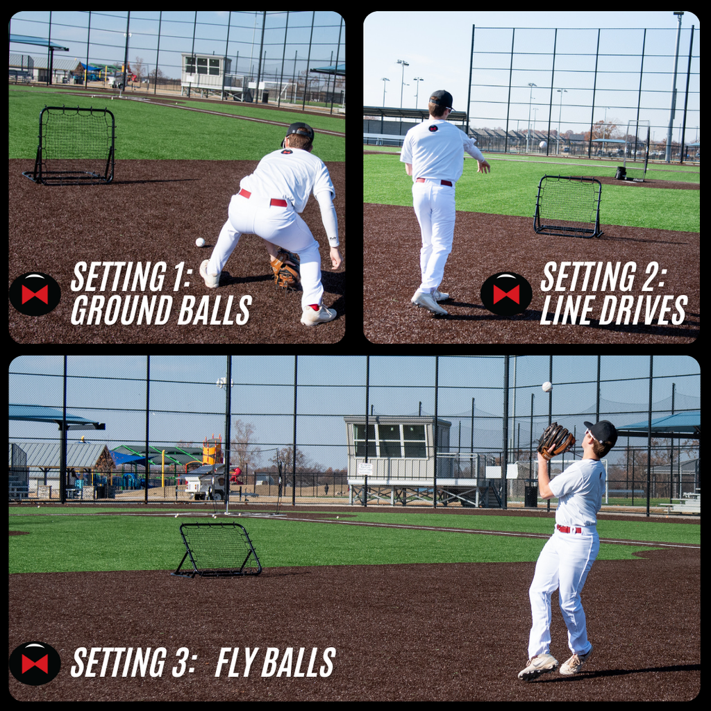 Web Rebounder 3x3 Portable Multi-Sport Defensive Trainer